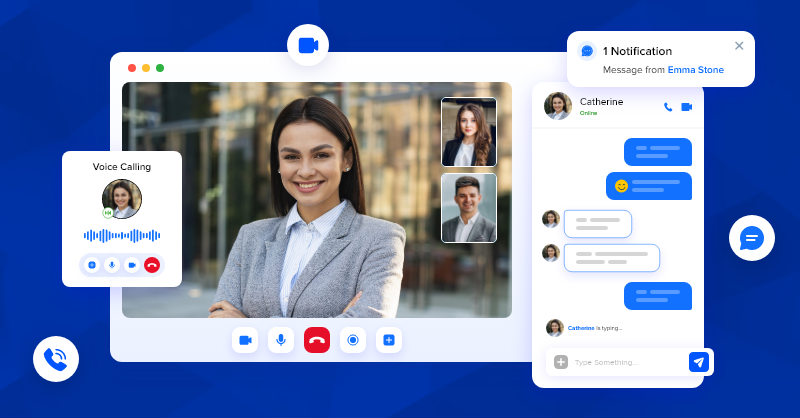 secure video chat app